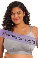 Downtime NW -bralette - Grey Marl