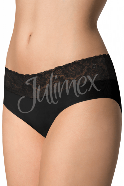 Julimex Lingerie Hipster Panty -alushousut musta  S-XL / 34-44 HPS-CZARNE