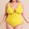 Curvy Kate Holiday NW -uimapuku - Sunshine-thumb Kaaritueton, kuppikokomitoitettu kokouimapuku säädettävillä olkaimilla ja nyörityksillä. 65-90 E/F - M/N CS036606-SUY