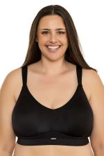 Holly Wire-Free & Seam-Free -bralette - Black