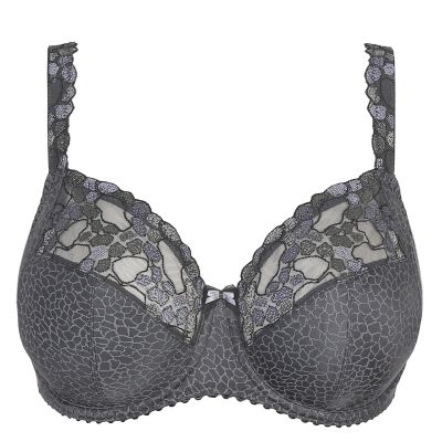 PrimaDonna Hyde Park UW Full Cup -rintaliivit Gris City Kaarituettu, toppaamaton täyskuppinen liivi 70-110, D-I 0163200-GCT
