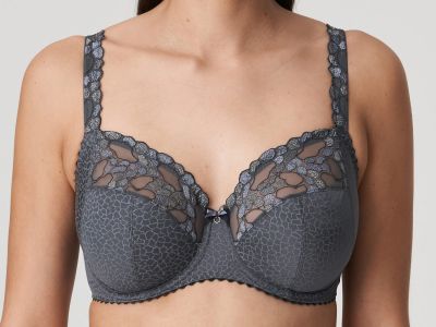 PrimaDonna Hyde Park UW Full Cup -rintaliivit Gris City Kaarituettu, toppaamaton täyskuppinen liivi 70-110, D-I 0163200-GCT