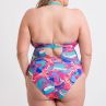 Curvy Kate Ibiza NW Multiway Plunge -kääntöuimapuku Print Mix & Turquoise-thumb Kaaritueton ja käännettävä, kuppikokomitoitettu kokouimapuku. 65-90 E/F - M/N CS039607-MIX