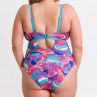 Curvy Kate Ibiza NW Multiway Plunge -kääntöuimapuku Print Mix & Turquoise-thumb Kaaritueton ja käännettävä, kuppikokomitoitettu kokouimapuku. 65-90 E/F - M/N CS039607-MIX