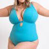 Curvy Kate Ibiza NW Multiway Plunge -kääntöuimapuku Print Mix & Turquoise-thumb Kaaritueton ja käännettävä, kuppikokomitoitettu kokouimapuku. 65-90 E/F - M/N CS039607-MIX