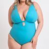 Curvy Kate Ibiza NW Multiway Plunge -kääntöuimapuku Print Mix & Turquoise-thumb Kaaritueton ja käännettävä, kuppikokomitoitettu kokouimapuku. 65-90 E/F - M/N CS039607-MIX