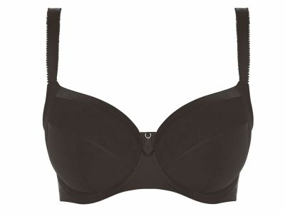 Fantasie Illusion Soft Side Support -rintaliivit Black Kokokuppinen, toppaamaton ja kaarituettu 65-95, D-M FL2982-BLK