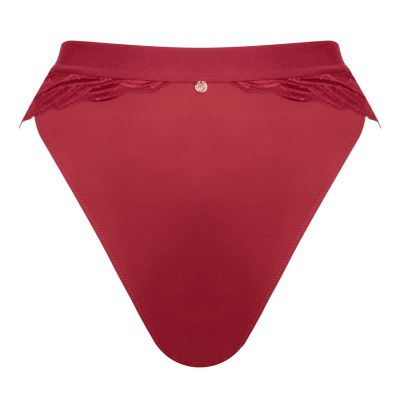 Scantilly by Curvy Kate Indulgence in Lace HW -alushousut Red-Latte  36-50 ST-010-208-RED-LAE