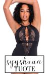 Scantilly by Curvy Kate Indulgence in Lace -pitsibody Black-Latte-thumb Kaaritueton body säädettävillä olkaimilla E-L-kuppikolle S/36-38 - 3XL/56-58 ST-010704-BLK-LAE