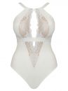 Scantilly by Curvy Kate Indulgence in Lace -pitsibody Ivory-thumb Kaaritueton body säädettävillä olkaimilla E-L-kuppikolle 36-54 ST-010-704-IVORY