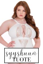 Indulgence in Lace -pitsibody Ivory
