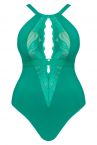 Scantilly by Curvy Kate Indulgence in Lace -pitsibody Jade-thumb Kaaritueton body säädettävillä olkaimilla E-L-kuppikolle 36-54 ST-010-704-JADE