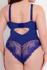 Scantilly by Curvy Kate Indulgence in Lace -pitsibody Ultraviolet-thumb Kaaritueton body säädettävillä olkaimilla E-L-kuppikolle 36-54 ST-010-704-ULTRAV