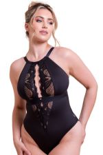 Indulgence in Lace -pitsibody Black-Latte