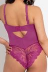 Scantilly by Curvy Kate Indulgence in Lace -pitsibody Orchid-Latte-thumb Kaaritueton body säädettävillä olkaimilla E-L-kuppikolle 36-54 ST-010-704-ORC-LAE