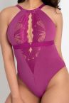 Scantilly by Curvy Kate Indulgence in Lace -pitsibody Orchid-Latte-thumb Kaaritueton body säädettävillä olkaimilla E-L-kuppikolle 36-54 ST-010-704-ORC-LAE