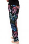  Ingrid-pyjama 2-osainen Black Floral-thumb Kaksiosainen pyjamasetti S/34-36 - 2XL/50-52 