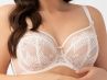 Gorsenia Irma Soft Side Support -rintaliivit Cream & Blush-thumb Kaarituettu, toppaamaton sivutuellinen meshliivi. 65-105, D-L K767-KRE