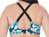 Elomi Island Lily Plunge -bikiniliivit Petrol Floral-thumb Kaarituettu balconette/plunge-mallinen bikiniliivi 75-100, E-L ES7222-PEO