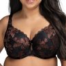 Nessa Iva UW Padded -rintaliivit - Black & Copper-thumb Kaarituettu, topattu lähes kokokuppinen liivimalli. 60-95, D-M IVA-N502-B&C