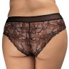 Nessa Iva Mesh Waist Midi Brief -alushousut - Black & Copper-thumb  L/40-42 - 5XL/50-52 IVA-N01-B&C