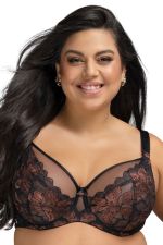 Iva UW Soft -rintaliivit - Black & Copper