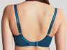 Panache Jasmine Soft Balconnet -rintaliivit Teal Botanical-thumb Kaarituettu, toppaamaton balconette 65-85, D-K 6951A-TEA