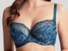 Panache Jasmine Soft Balconnet -rintaliivit Teal Botanical-thumb Kaarituettu, toppaamaton balconette 65-85, D-K 6951A-TEA