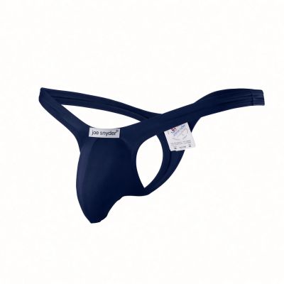 Joe Snyder Bulge-stringit laivastonsininen BUL02 Bulge-stringit, 2,5 cm leveä takaosa. Isompi nosteen antava pussi. 80% Nylon, 20% Spandex<br> S-XL BUL02_navy