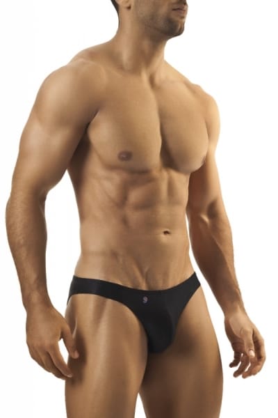 Joe Snyder Shining bikini brief musta JS01 Bikini brief 80% Polyamidi, 20% Lycra<br> S-XL JS01_black