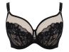 Sculptresse by Panache Josephine UW Full Cup -rintaliivit Black & Latte-thumb Kaarituettu ja toppaamaton, täyskuppinen mesh- ja pitsiliivi. 75-105, DD-K 10855-B&L