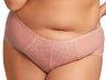 Nessa Joy Midi Brief -alushousut Rosy Pink-thumb Meshhousut pitsikoristeilla, normaalikorkea vyötärö. 40-52 NO2-ROY