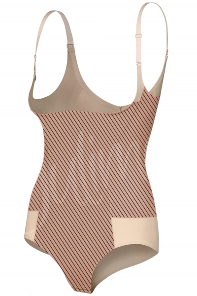 Julimex Lingerie Invisible-body Natural beige  S-3XL JXS-219