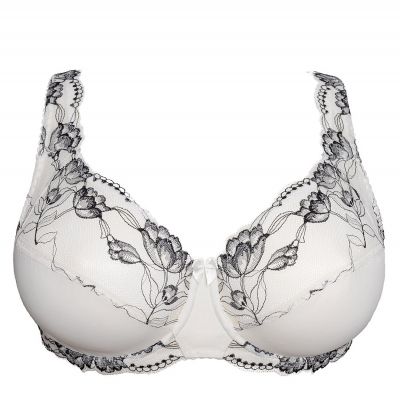 Plaisir Lingerie Kamilla UW Soft Full Cup -rintaliivit Harmony Kaarituettu, toppaamaton täyskuppiliivi joustopitsillä. 80-105, D-I 9010-27/HNY