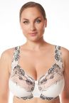 Plaisir Lingerie Kamilla UW Soft Full Cup -rintaliivit Harmony-thumb Kaarituettu, toppaamaton täyskuppiliivi joustopitsillä. 80-105, D-I 9010-27/HNY