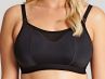 Panache Katherine Soft Crop Top -imetysliivit Black-thumb Kaaritueton toppimainen imetysliivi avattavilla kupeilla 60-90, D-J 10391-BLK