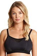 Katherine Soft Crop Top -imetysliivit Black