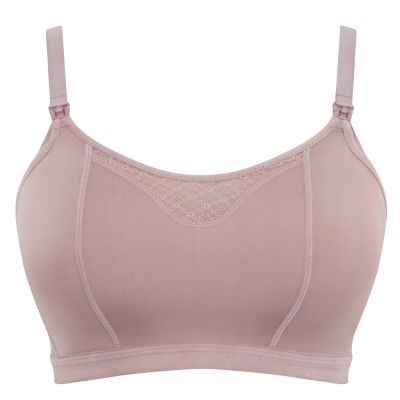 Panache Katherine Soft Crop Top -imetysliivit Vintage Kaaritueton toppimainen imetysliivi avattavilla kupeilla 60-90, D-J 10391-VIE