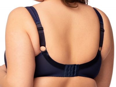 Nessa Kenzo Soft Comfort -rintaliivit Navy Kaarituettu, toppaamaton liivimalli leveillä olkaimilla. 75-110, D-P N-507-NAY