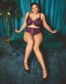 Elomi Kintai Full Brief -alushousut Blackberry-thumb Full Brief-malliset alushousut Kintai-sarjaan. M/40 - 4XL/50 EL301251-BLY