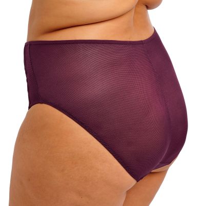 Elomi Kintai Full Brief -alushousut Blackberry Full Brief-malliset alushousut Kintai-sarjaan. M/40 - 4XL/50 EL301251-BLY