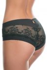 Julimex Lingerie Kiss Panty -alushousut musta-thumb  S-2XL / 34-46 KISS-CZA