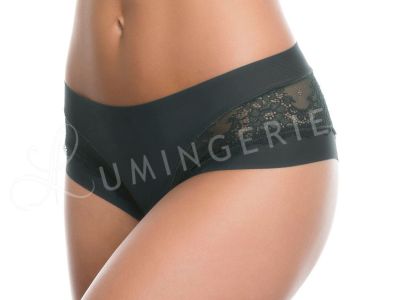 Julimex Lingerie Kiss Panty -alushousut musta  S-2XL / 34-46 KISS-CZA