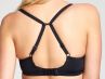 Cleo by Panache Koko Plunge-t-paitaliivit musta-thumb Kaarituettu, syväänuurrettu sileäkuppinen t-paitaliivi 60-85, D-H 9176