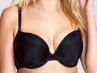 Cleo by Panache Koko Plunge-t-paitaliivit musta-thumb Kaarituettu, syväänuurrettu sileäkuppinen t-paitaliivi 60-85, D-H 9176