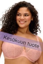 Lucie UW Stretch Plunge -rintaliivit - Pale Blush