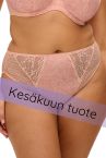 Elomi Lucie High Leg -alushousut - Pale Blush-thumb Midihousu normaalikorkealla vyötäröllä, korkealle leikatut jalansuut. M/40 - 4XL/50 EL4496-PAU