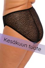 Lucie High Leg -alushousut - Black
