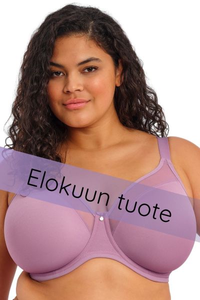 Elomi Smooth UW NP Moulded Full Cup -rintaliivit - Heather Kaarituettu, toppaamaton, muotoonprässätty t-paitaliivi. 70-110, E-M EL4301-HER