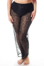 Boudoir Lace -pitsihousut Black